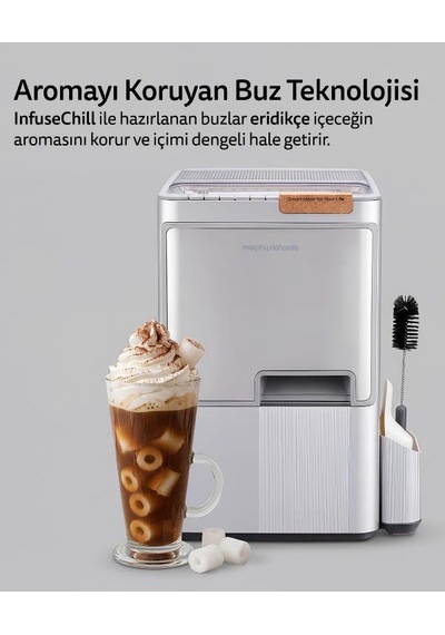 Morphy Richards Infusechill 100 W Aromalı Buz Makinesi