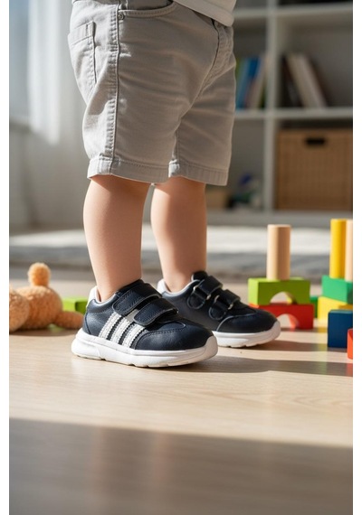 Tuğba Ortopedi 142 Bebek Deri Sneaker Lacivert