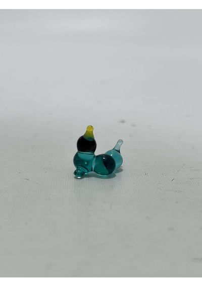 El Yapımı Mini Murano Cam Tırtıl Biblo A161-04