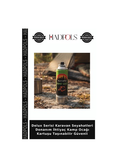 Delux Serisi Karavan Seyahatleri Donanım İhtiyaç Kamp Ocağı Kartuşu Taşınabilir Güvenli Çok Renkli