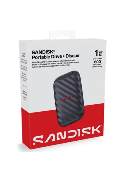 Sandısk Portable 1tb 600mb/s Taşınabilir Disk Sdssde10-1t00-g25