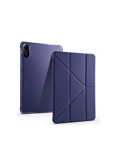 Xiaomi Redmi Pad 2 Kılıf Zore Tri Folding Kalem Bölmeli Standlı Kılıf Klasik