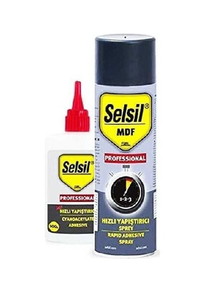 Selsil 400 Ml Mdf Kit Hızlı Yapıştırıcı