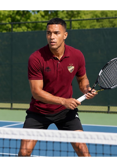 Kappa Paul Polo Erkek Bordo Regular Polo Yaka Tişört