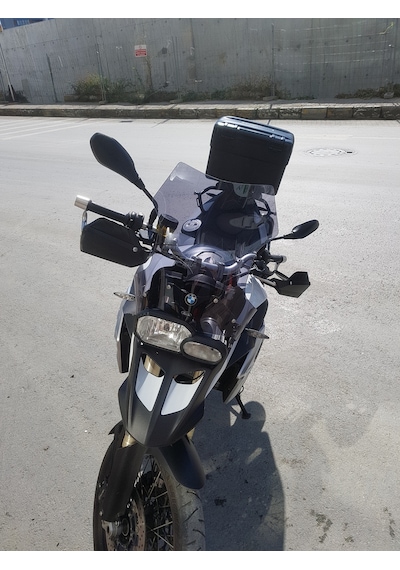 Bmw F800 F650 Uyumlu Uzun Cam Koyu Füme 45Cm 4Mm Zeus