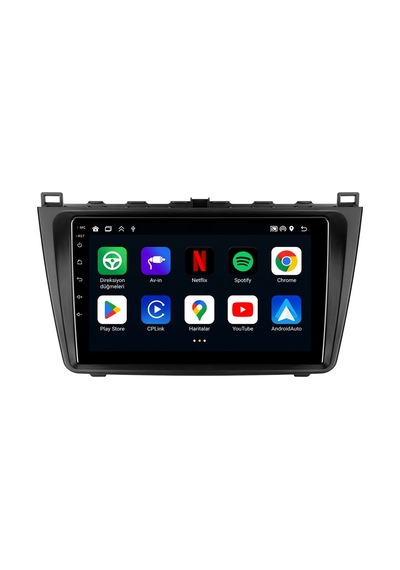 Mazda 3 2009-2012 Android Multimedya Carplay Android Auto Navigasyon Kameralı 8gb Ram 64gb 9"