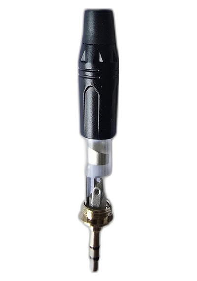 3.5 Mm Stereo Çivi Jak Lehim Tipi Fiş Kulaklık Aux Bilgisayar Ses Kablosu Giriş Tamir Jakı Siyah