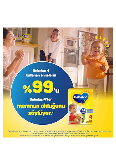 Bebelac 4 Devam Sütü 800 G 3 Adet