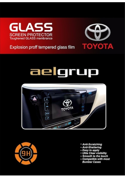 Toyota Corolla Navigasyon Ekran Koruyucu Film