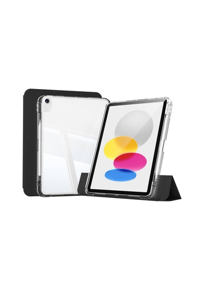 İpad 11 A16 2025 10. Nesil 10.9 Kılıf Magnetik Ayrılabilen Airbagli Sliding Tablet Kılıfı Kapaklı Kılıf
