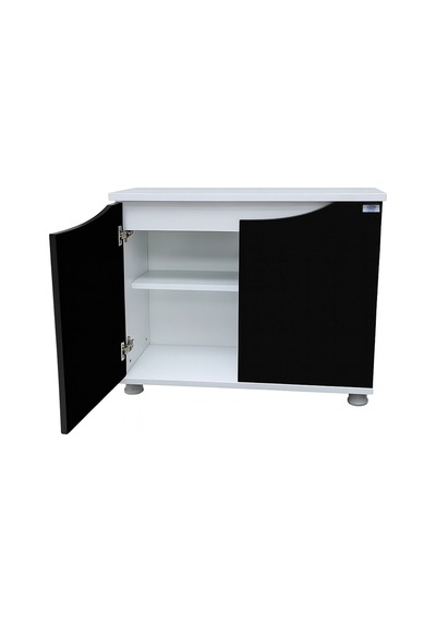 Kanki Pet 80 Cm Mdf Kp8028fsy Flex Siyah Kapaklı Akvaryum Sehpası 80x28x69 Cm