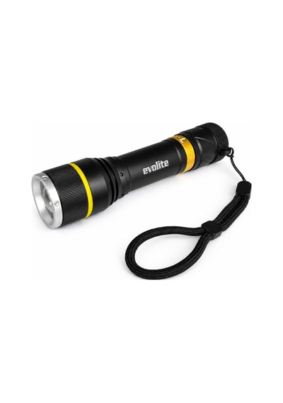 Evolite Raven 1000 Lm Şarjlı El Feneri Siyah