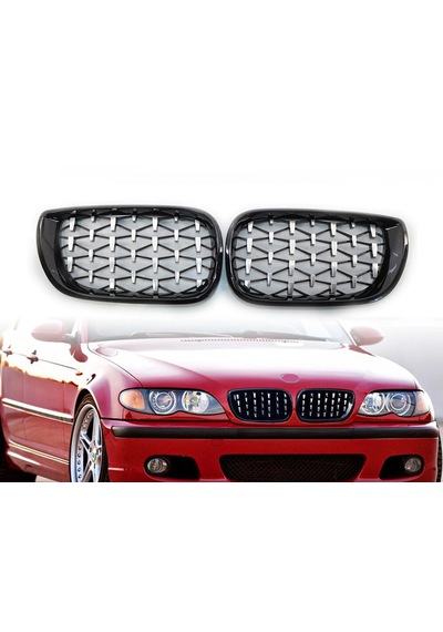 Bmw E46 3.seri 1998-2004 Daimond Ön Panjur Ön Böbrek