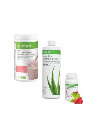 Herbalife Ahududu Beyaz Çikolata Shake 50gr Ahududu Çay Aloevera