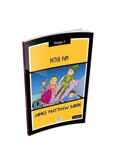 Peter Pan Stage 1 - James Matthew Barrie - Mavi Çatı Yayınları
