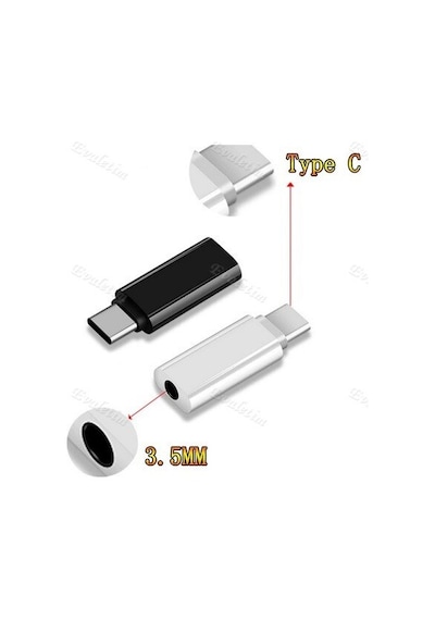 Type C To 3.5Mm Kulaklık Çevirici 4491A Dönüştürücü Adaptör Ses A