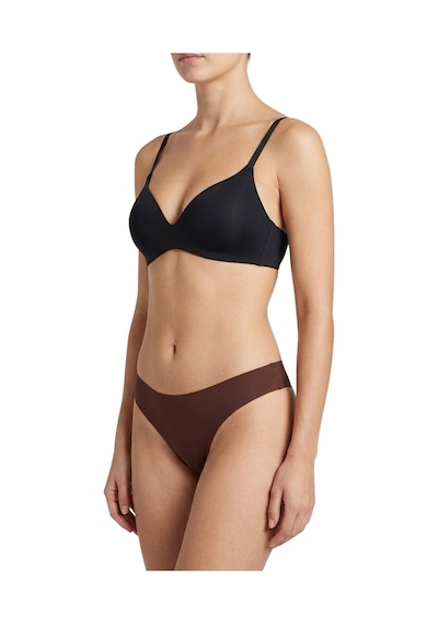 Alya Underwear Lazer Kesim Dikişsiz Tanga Külot, Seamless String 6'lı Paket Çok Renkli A08