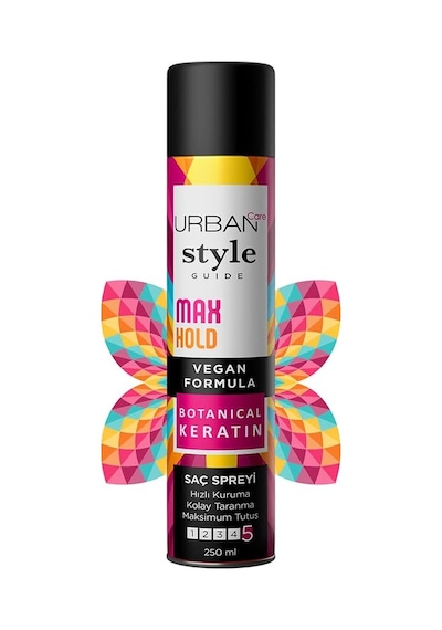 Urban Care Style Guide Max Hold Sabitleyici Maksimum Tutuşlu Saç Spreyi 250 Ml- Vegan