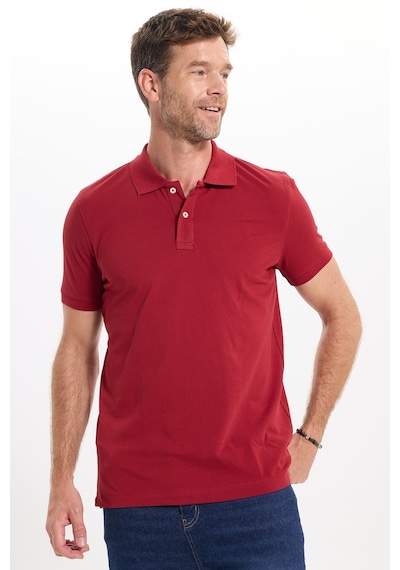 Tudors Erkek Slim Fit Dar Kesim Premium Seri %100 Pamuk Yumuşak Dokulu Merserize Bordo Polo Yaka Tişört-50940 Tudors Erkek Slim Fit Dar Kesim Premium Seri %100 Pamuk Yumuşak Dokulu Merserize Bordo Polo Yaka Tişört-50940