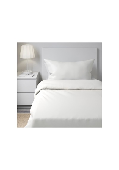 Ikea Dvala Tek Kişilik Nevresim Takımı 150 X 200 Cm Beyaz