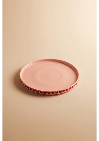 Karaca Sweetheart Servis Tabağı 27 Cm Pembe