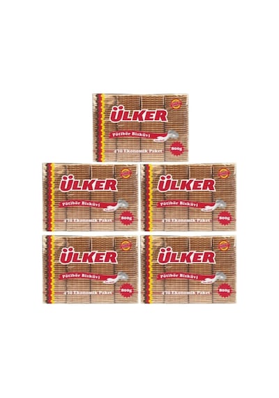 Ülker Pötibör Bisküvi 800 Gr X 5 Adet