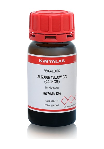 Kimyalab Alizarin Sarısı Alizarin Yellow For Microscopy 500 G