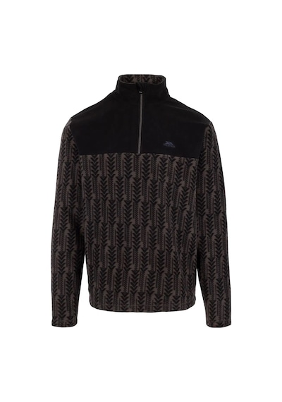Trespass Embleton Male Microflecee Erkek Polar Siyah