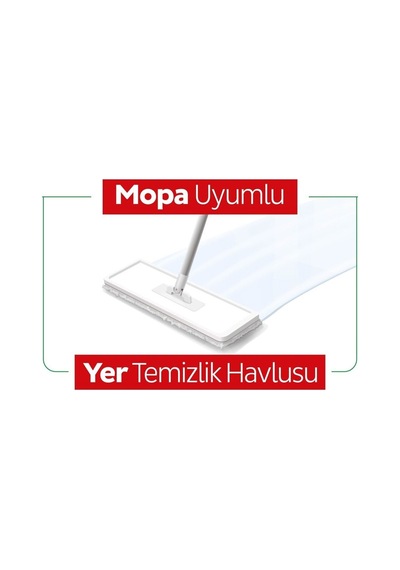 Easy Clean Arap Sabunu Katkılı Mopa Uyumlu Yer Temizlik Havlusu 50'li Diğer