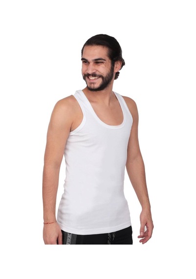 Tutku Mlvx Erkek Ribana Atlet 102 6'lı Paket Kod/renk: Beyaz Blsm Çok Renkli