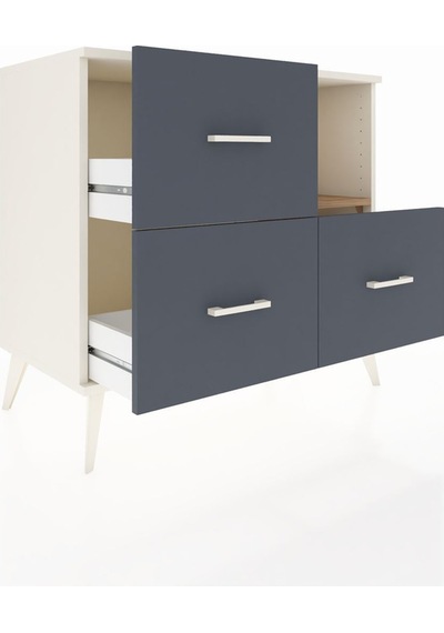 Hyperion Şifonyer Tek Raflı 3 Çekmeceli 88x44x80 Aytaşı-çam/antrasit Çam/antrasit Hyperion Şifonyer Tek Raflı 3 Çekmeceli 88x44x80 Aytaşı-çam/antrasit Çam/antrasit