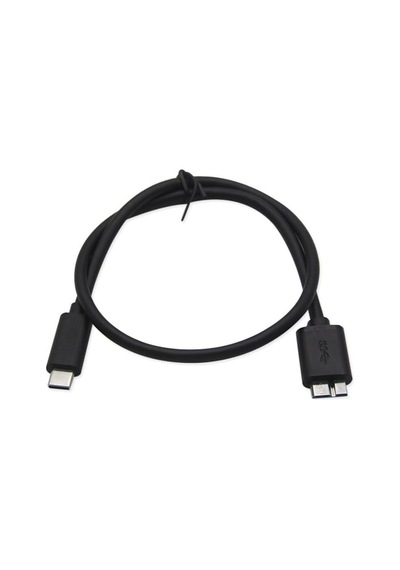 5240 Usb Type-c To Micro Usb 3.0 Taşınabilir Hdd Hard Disk Kablosu 50 Cm