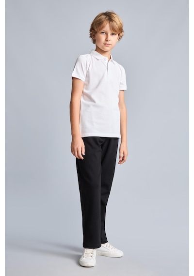 Defacto Regular Fıt Düz Paça Pantolon Erkek Çocuk G4035a826aubk81 Siyah-bk81