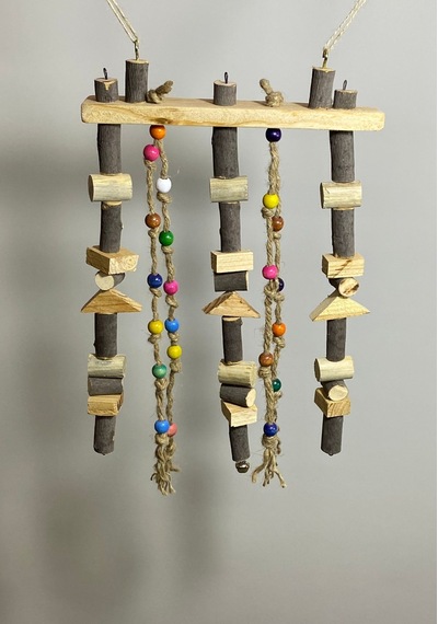 Papağan Oyuncağı 35cmx25cm Kuş Oyuncağı