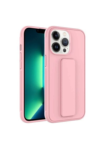 Apple Uyumlu iPhone 14 Pro Kılıf Qstand Kapak