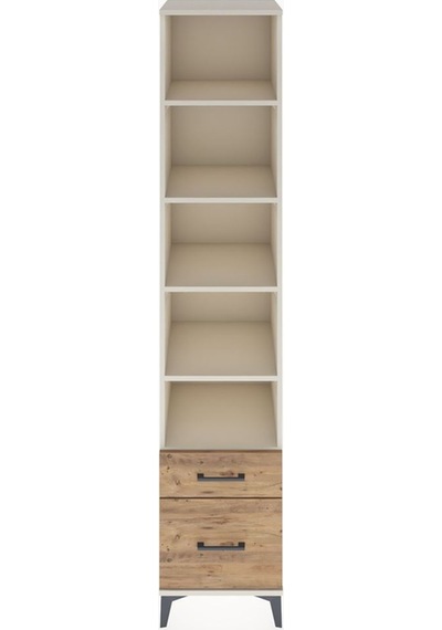 Hyperion Dolap 5 Raflı 2 Çekmeceli 44x44x221 Aytaşı-çam Aytaşı