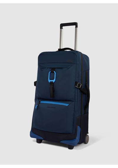 Piquadro Lacivert-mavi Unisex Çekçekli Kumaş Valiz Bv6376c2o