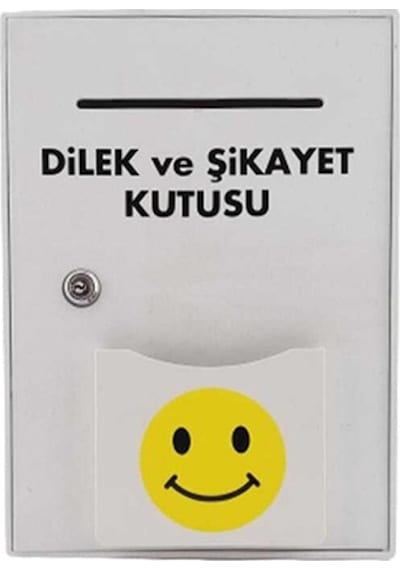 Dilek Ve Şikayet Kutusu Cepli
