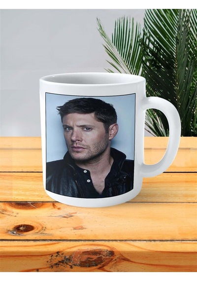 Jensen Ackles Baskılı Kupa Bardak Kişiye Özel Desen 5 Çok Renkli