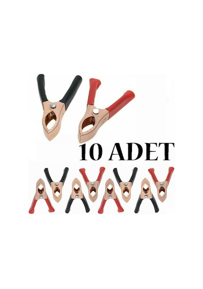 Akü Maşası Lüx 10 Adet Takım Mini Akü Takviye Maşa