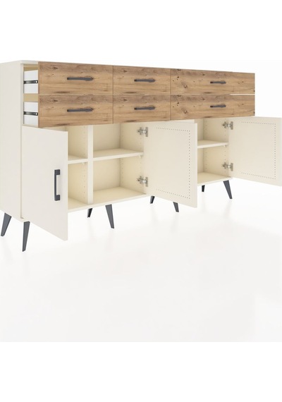 Arges Konsol 3 Raflı 6 Çekmeceli 4 Kapaklı 176x30x99 Aytaşı-aytaşı/çam Aytası/atlas Çam - Aytası Arges Konsol 3 Raflı 6 Çekmeceli 4 Kapaklı 176x30x99 Aytaşı-aytaşı/çam Aytası/atlas Çam - Aytası