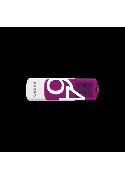 Phılıps Fm64fd05b, 64gb, Usb 2.0, Vivid, Mor, Flash Disk