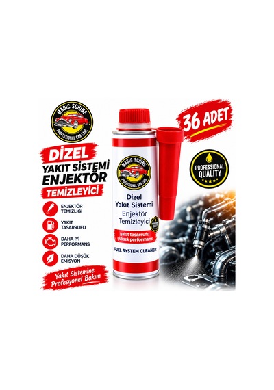 36'lı 300 Ml Yeni Nesil Dizel Yakıt Sistemi Enjektör Temizleyici