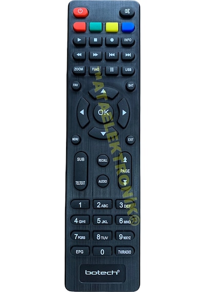 Botech Piko 500 502 Hd Magbox Sigma Orbit Kumandası