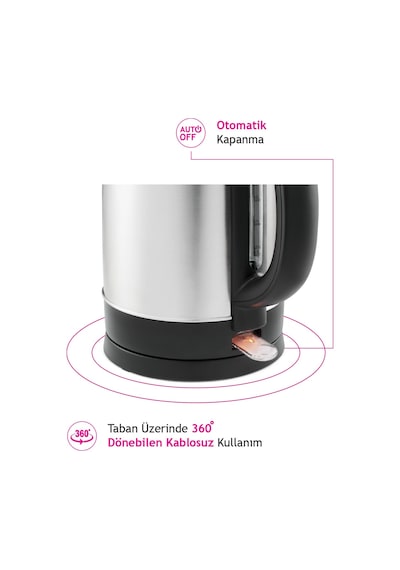 Altus AL 728 I 2200 W Su Isıtıcı Kettle