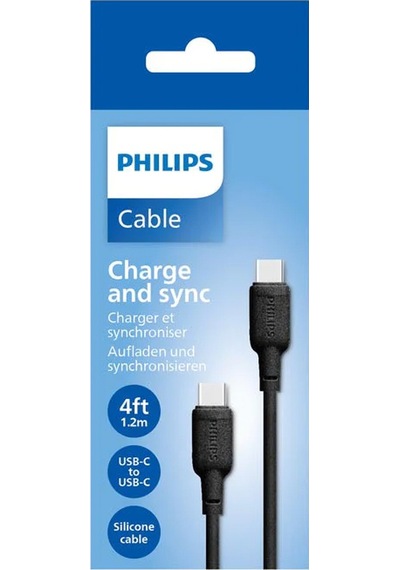 Philips Dlc6541c 60w Type-c To Type-c Şarj Kablosu 1.2m