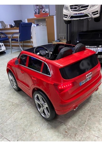 Öykü Bebek Dünyası Uzaktan Kumandalı Akülü Araba 437 Audi Kırmızı