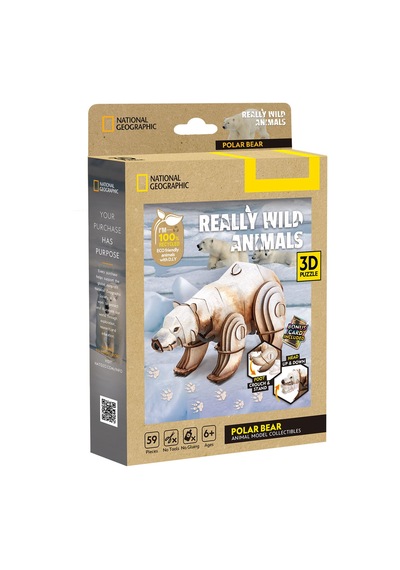 National Geographic - Kutup Ayısı 3d Puzzle Ds1183h