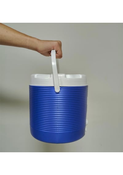 6 Lt Süper Piknik Termos 1010 Super Picnic Cooler Jug Mavi