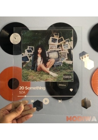 Spotify Cover Müzik Sevenlere Hediye Masa Duvar Süsü